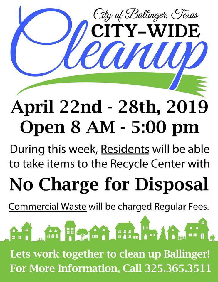 City Wide Clean Up April 2019